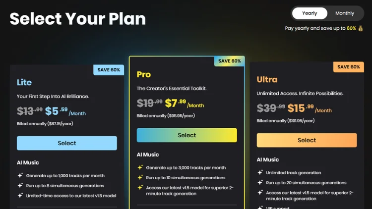 Paid Subscription Plans
